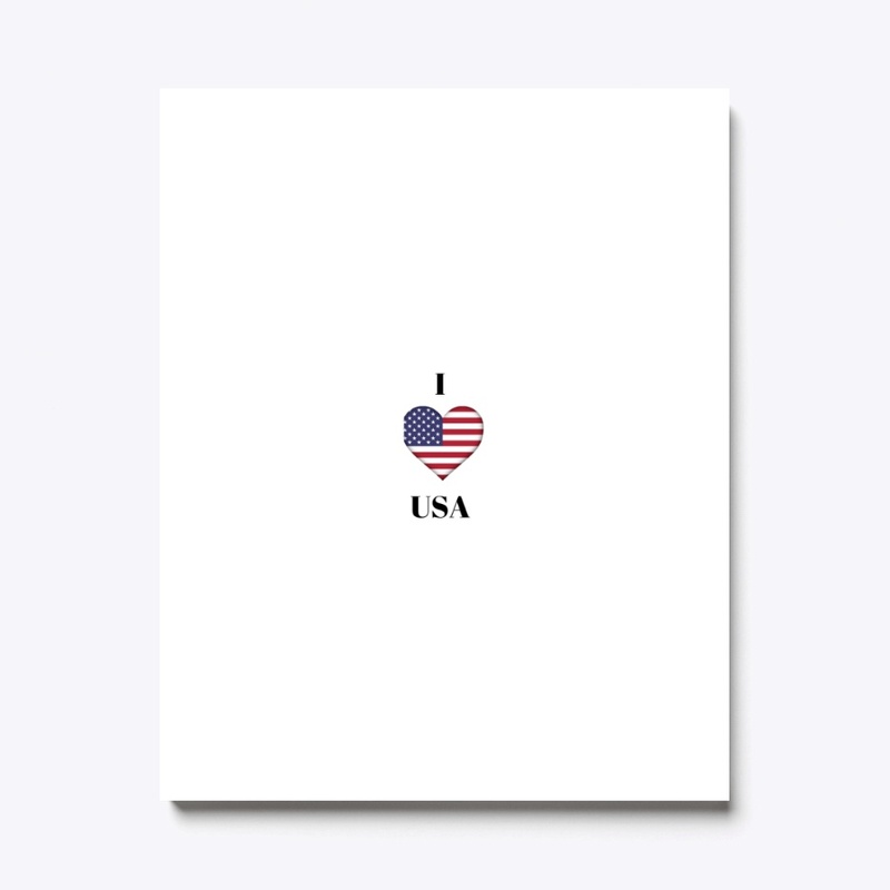 I love USA Tee - 4th of July Tee