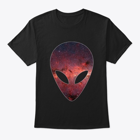 Outerspace Black Camiseta Front