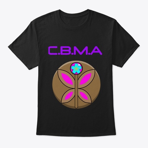 C.B.M.A. Logo Black áo T-Shirt Front