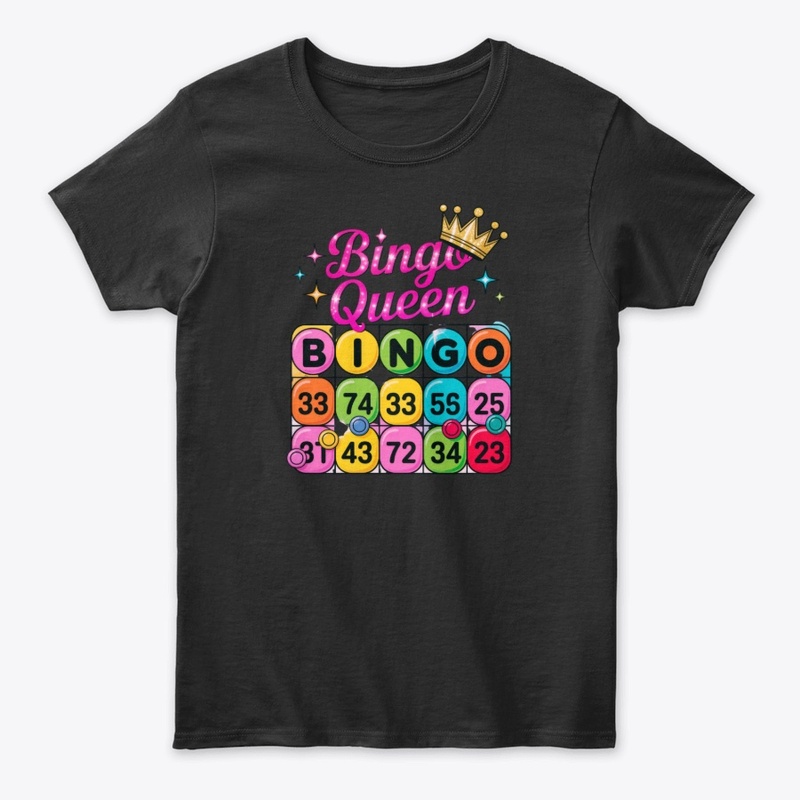 Glam Bingo Queen Tee
