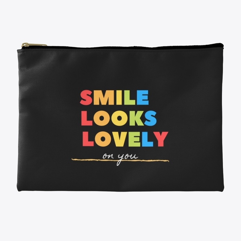 Positive smile looks lovely on you