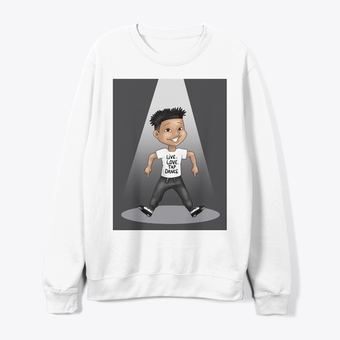 I Got Rhythm White Camiseta Front