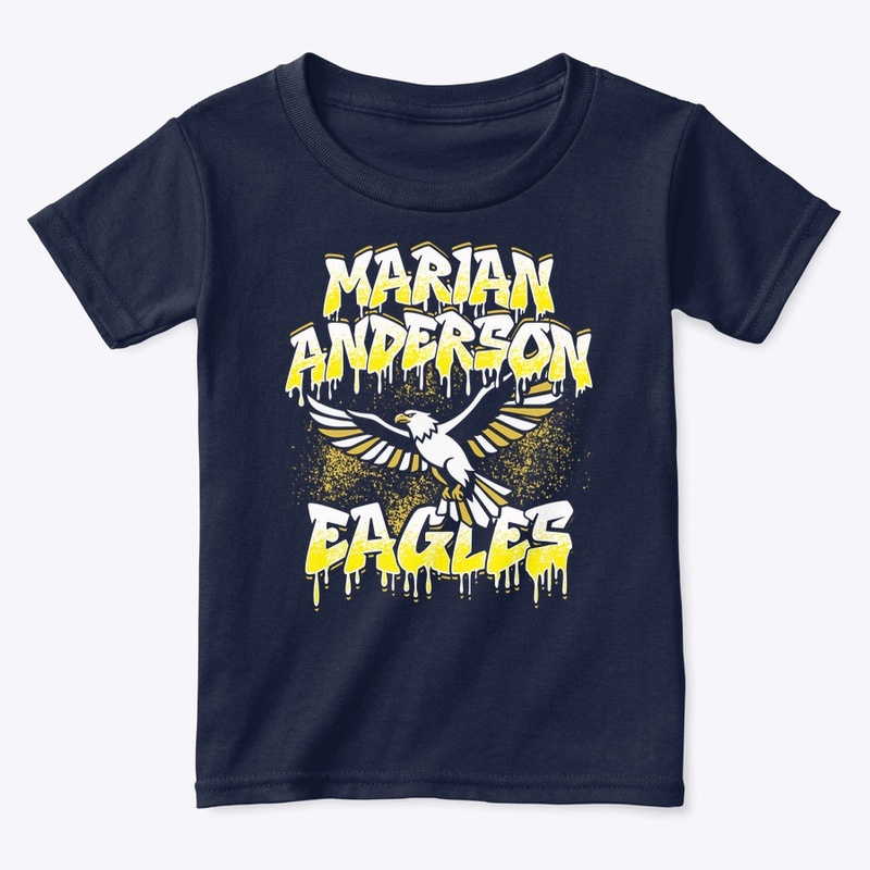 Graffiti Anderson Eagles Logo