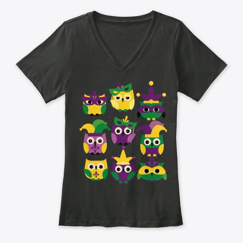 Mardi Gras Gift For Owl Lover