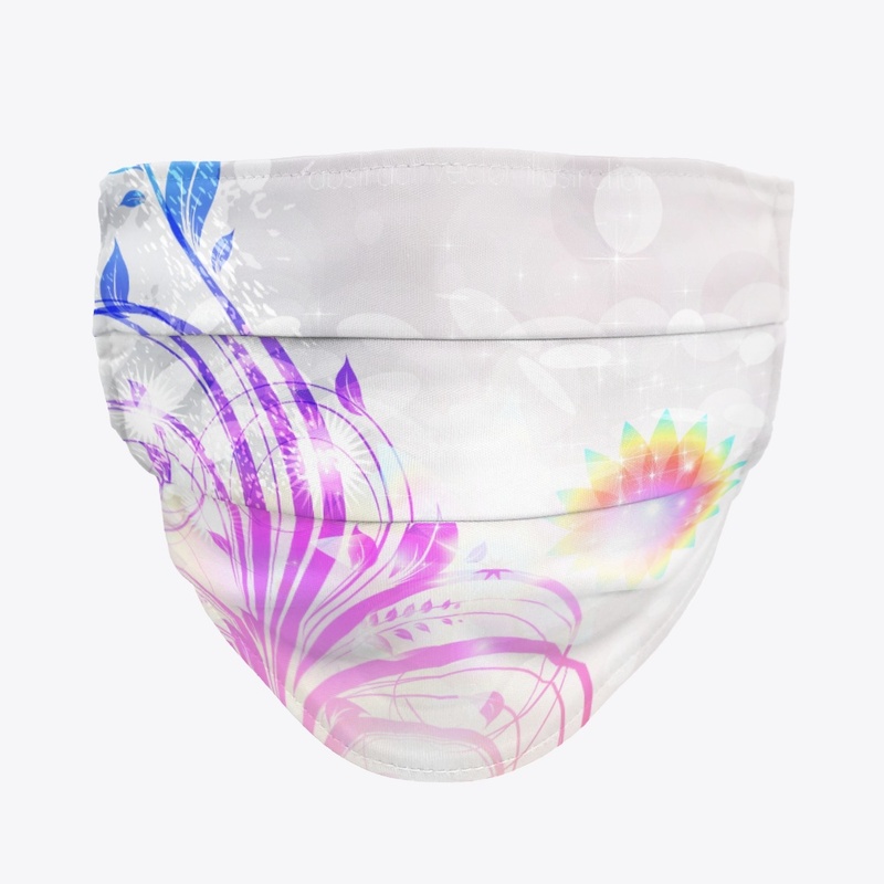 Fantasy Swirl Face Mask