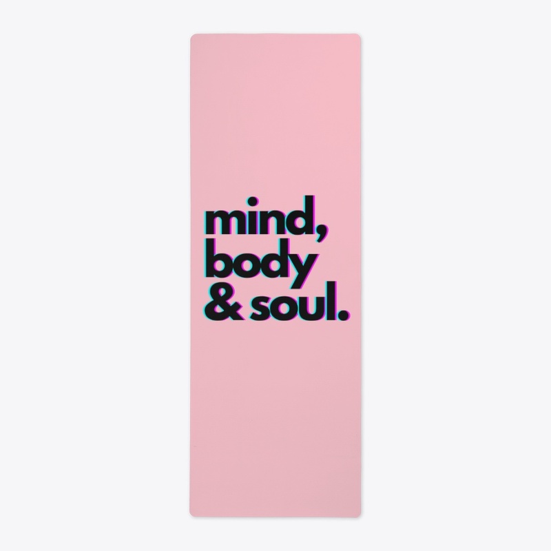 mind body & soul-yoga mat