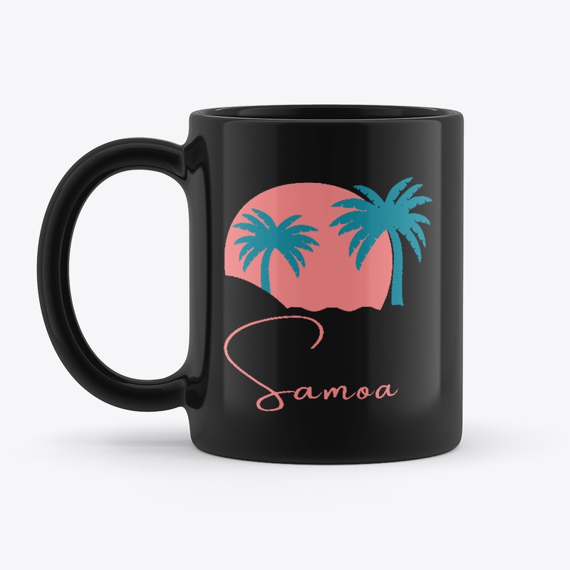 Samoa - Teal and Orange