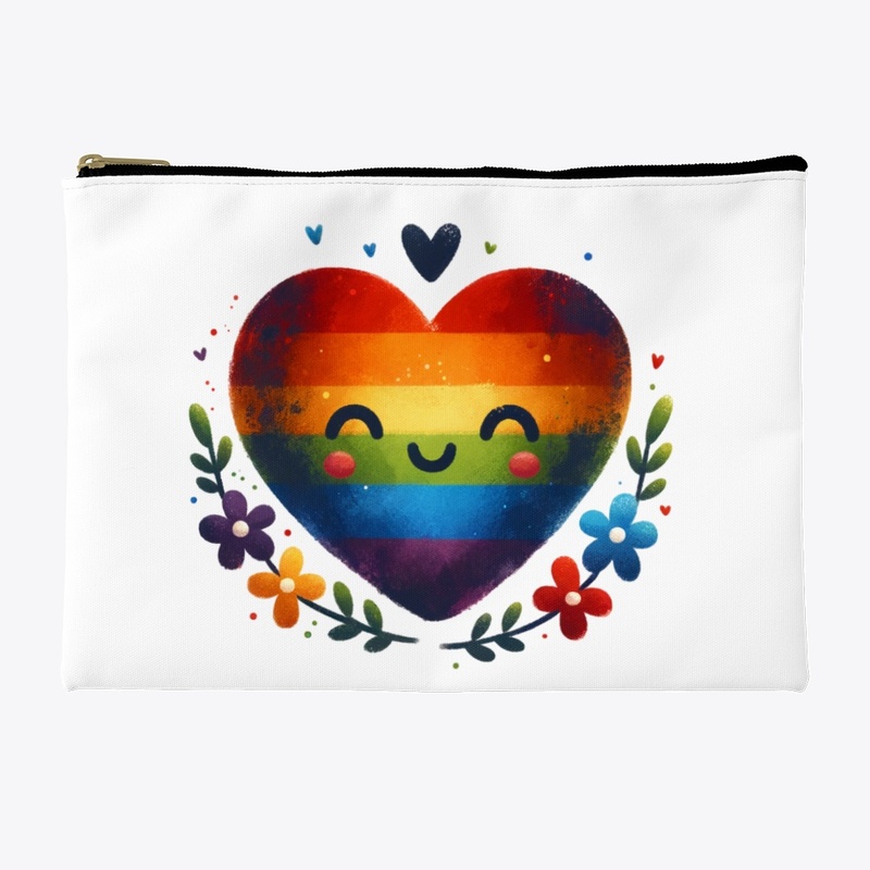 Folk Art Heart Pride Month LGBTQ