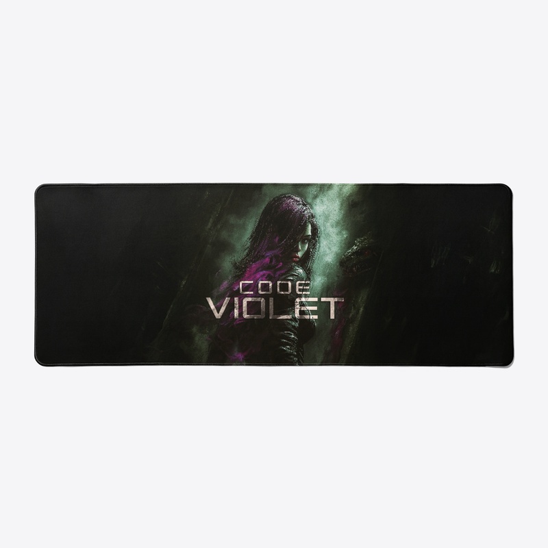 Code Violet Deluxe Mouse Pad
