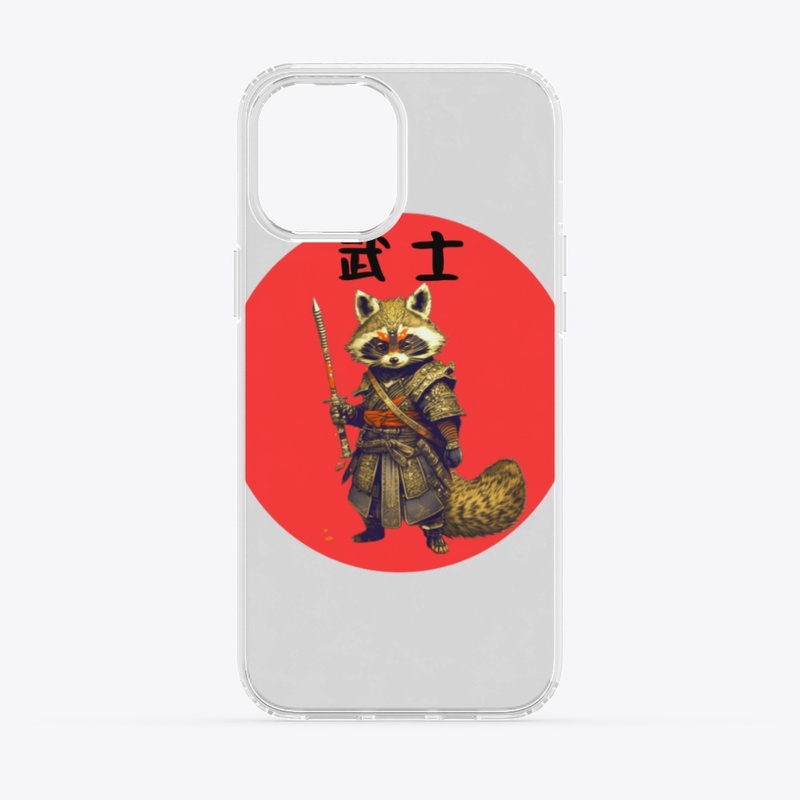 Raccoon samurai anime japonais 