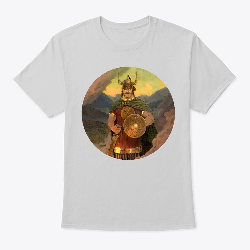 Celtiberian Warrior with background