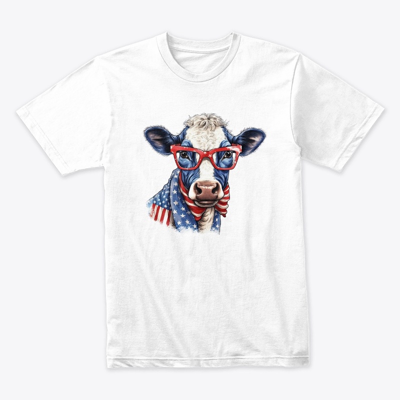 American Highland Cow Independence Day