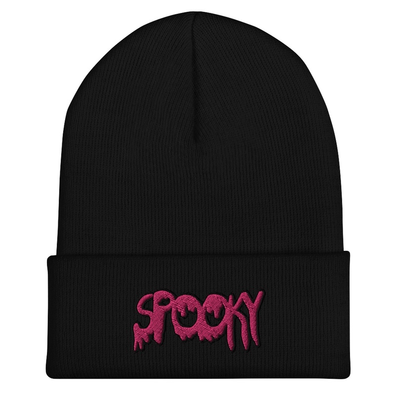 Spooky Beanie (Pink)