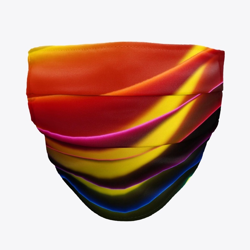 Rainbow Colors Face Mask