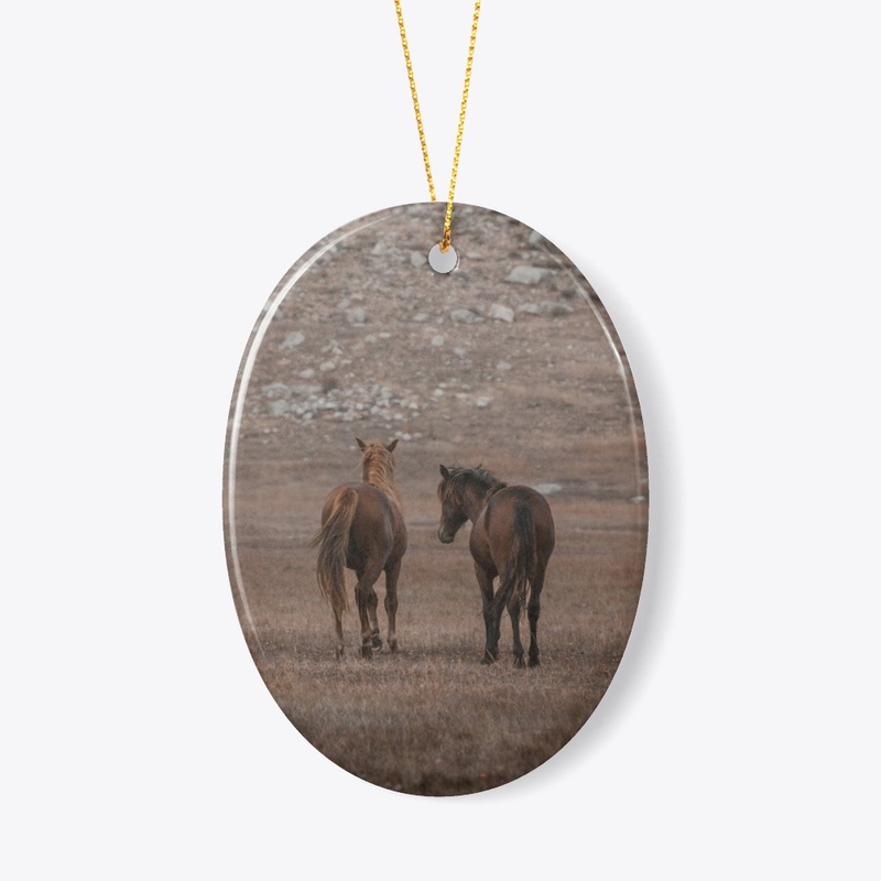 Prairie Horse Pillow