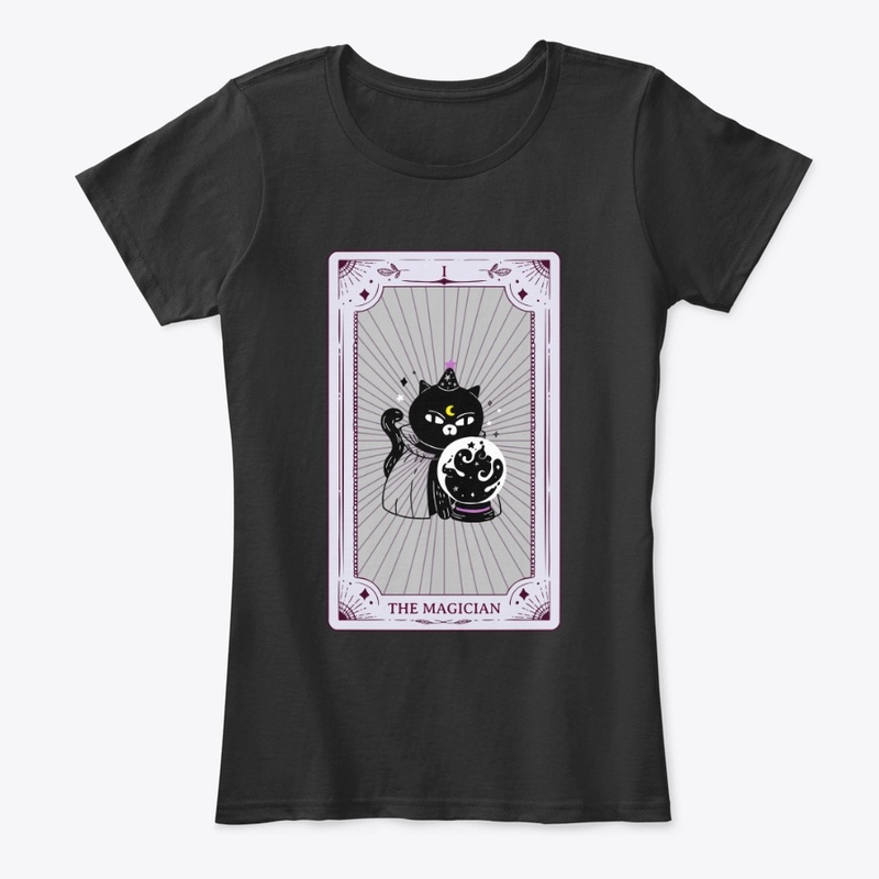 Crystal Ball Tarot Cat 