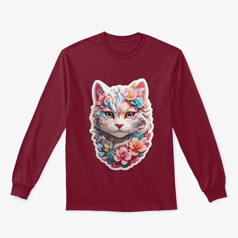 Flower cat