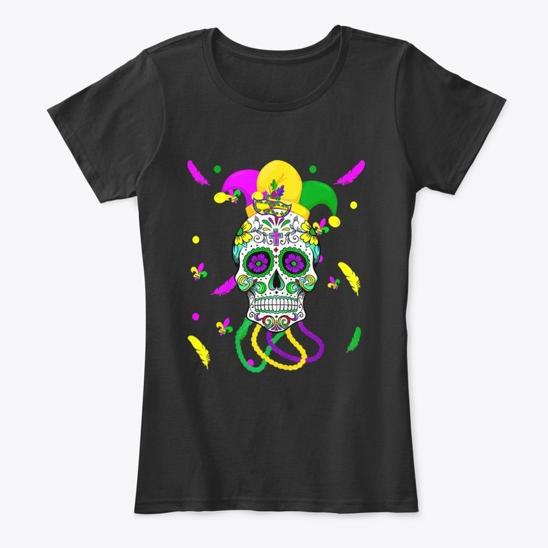Sugar Skull Carnival Mask Mardi Gras