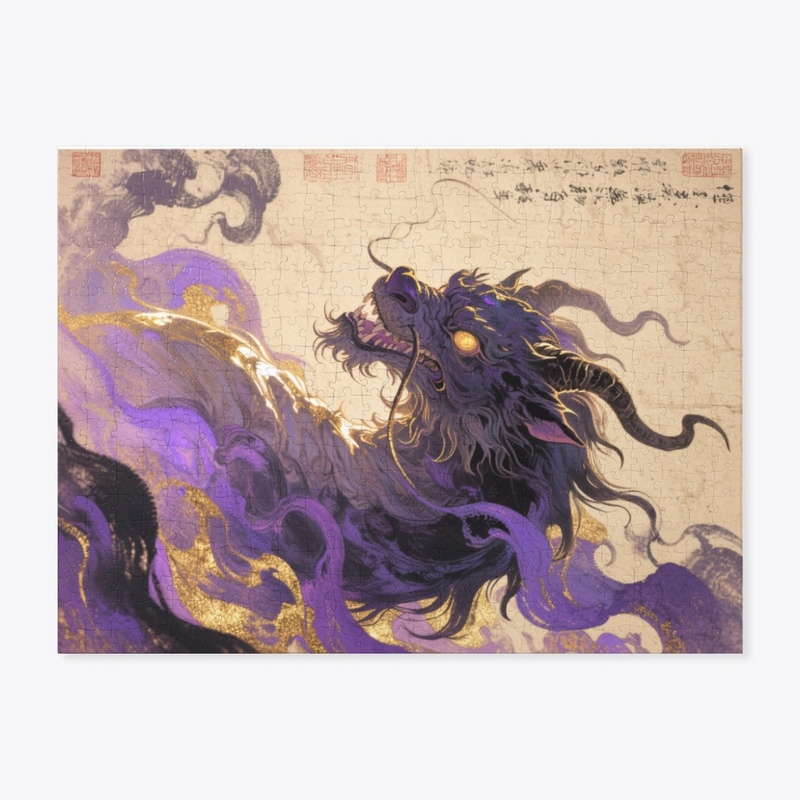 Purple-Gold Qilin 1
