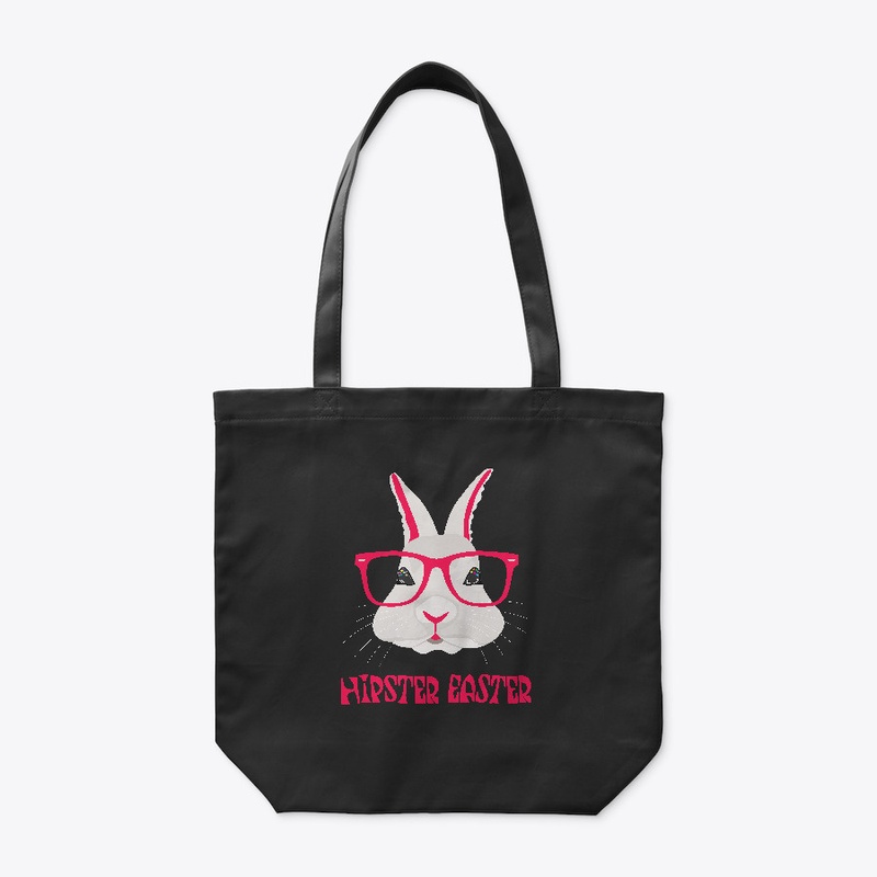 Hipster Easter Cute Bunny Rabbit Design