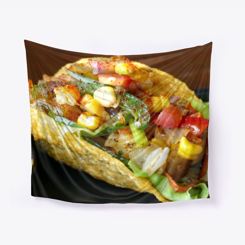 Tacos mexican tapestry