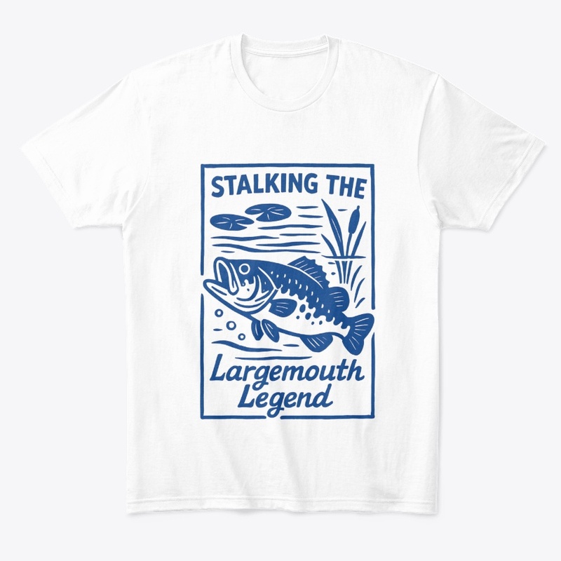 Stalking Largemouth Bass Tee