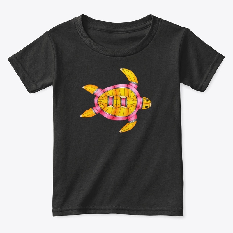 Pencil Sea Turtle