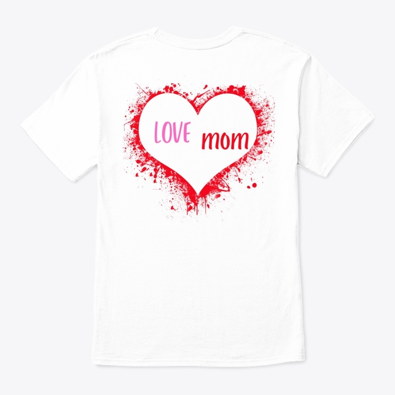 Love Mom coeur