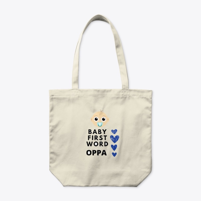 Baby first word Oppa