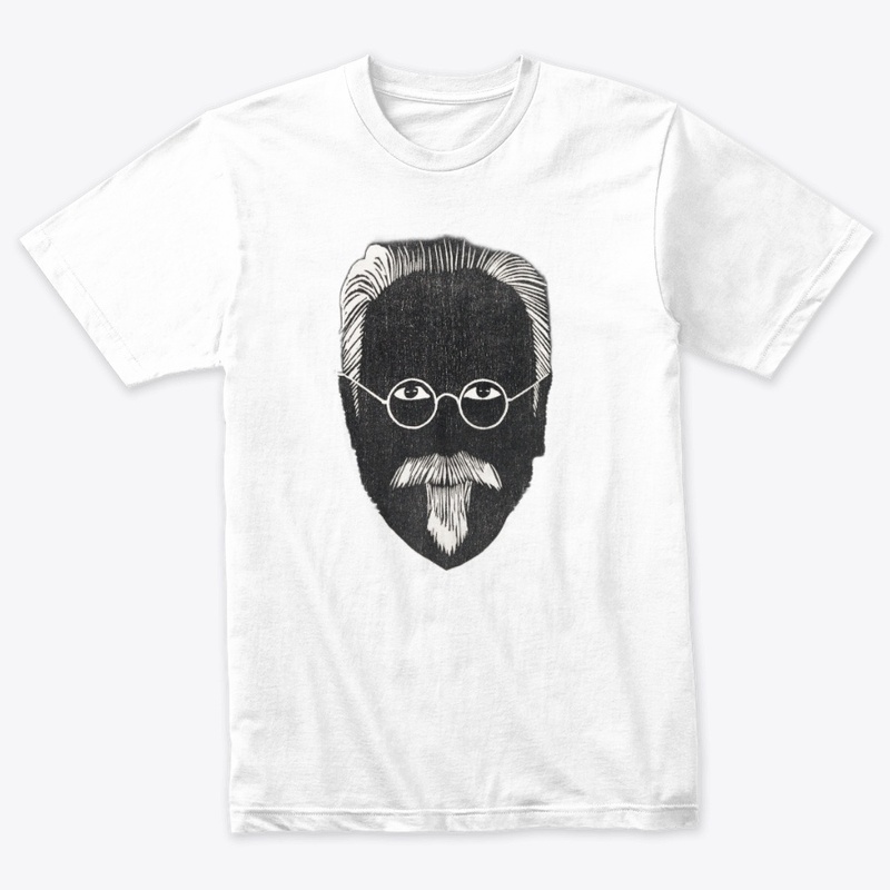Man with the Round Glasses and Goatee