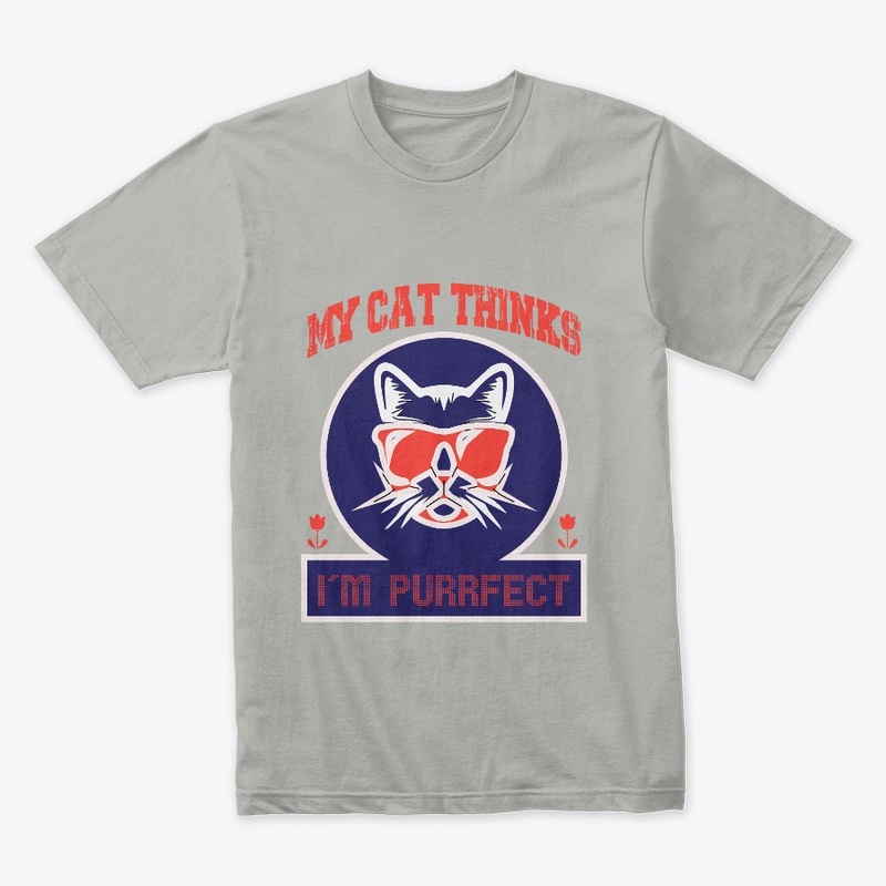 My cat thinks I'm purrfect