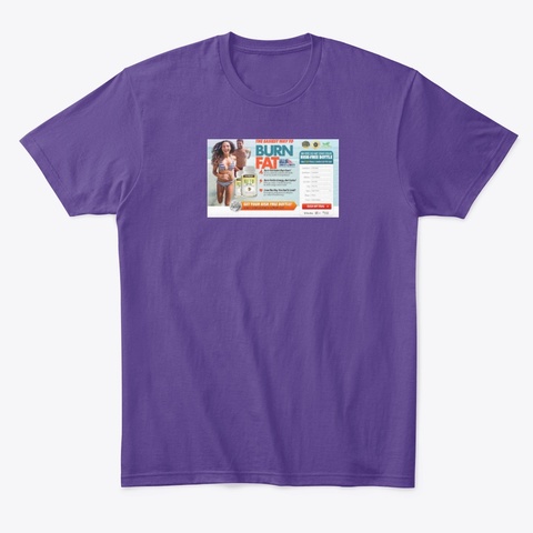 Vip Keto Fuel {Shark Tank} Reviews  Purple T-Shirt Front