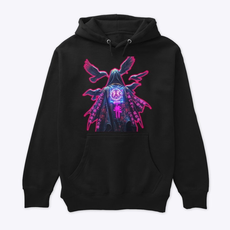Cyberpunk Gothic Shinigami Tee