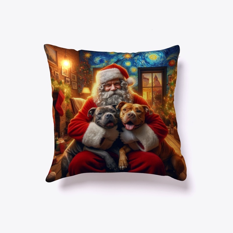 Pitbulls & Santa