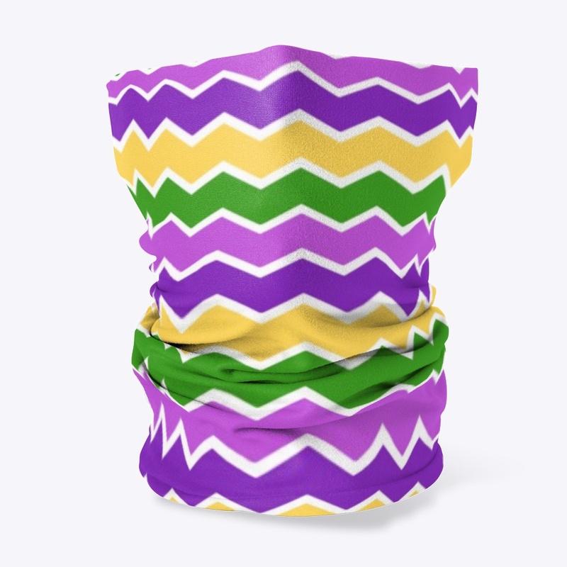 Mardi Gras Zig Zag Dress