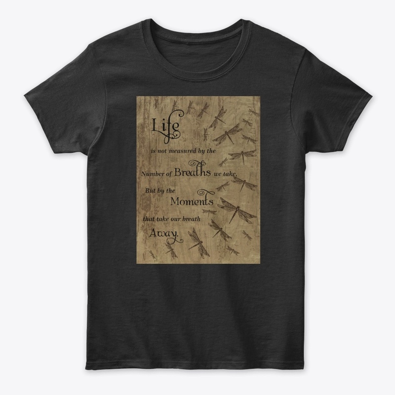 Dragonfly Life Breathe Moments Tee