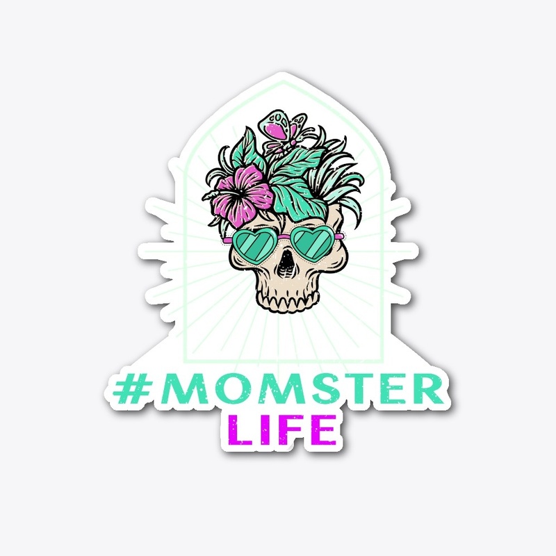 Funny Halloween momster life