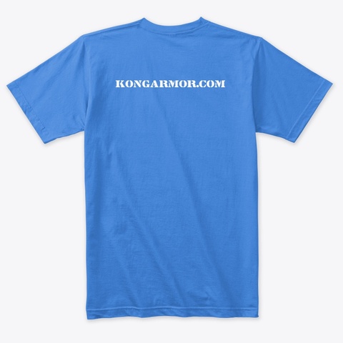 Small Logo Tee Vintage Royal Camiseta Back