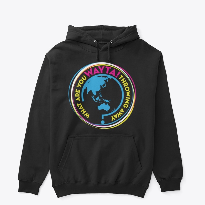 WAYTA! Pacific Rim Black Hoodie