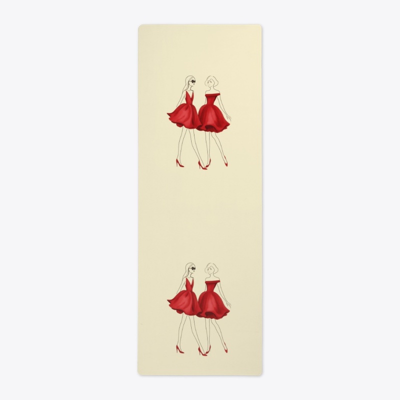 Petal-Inspired Couture – Duo Artwork