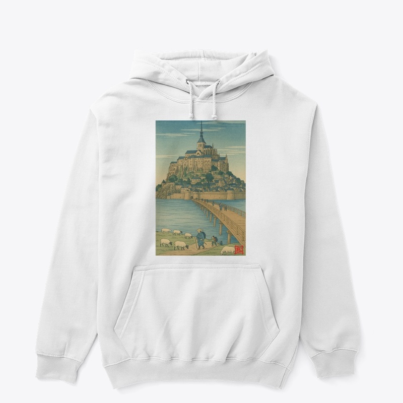 Mont Saint Michel - Utagawa Style