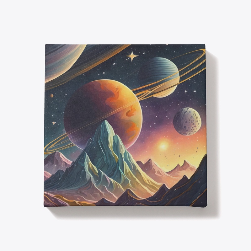 Planets and mountains
