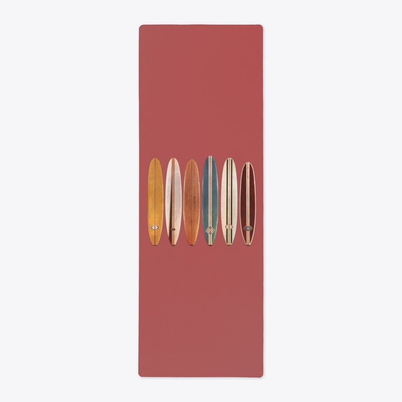 Retro surfboards