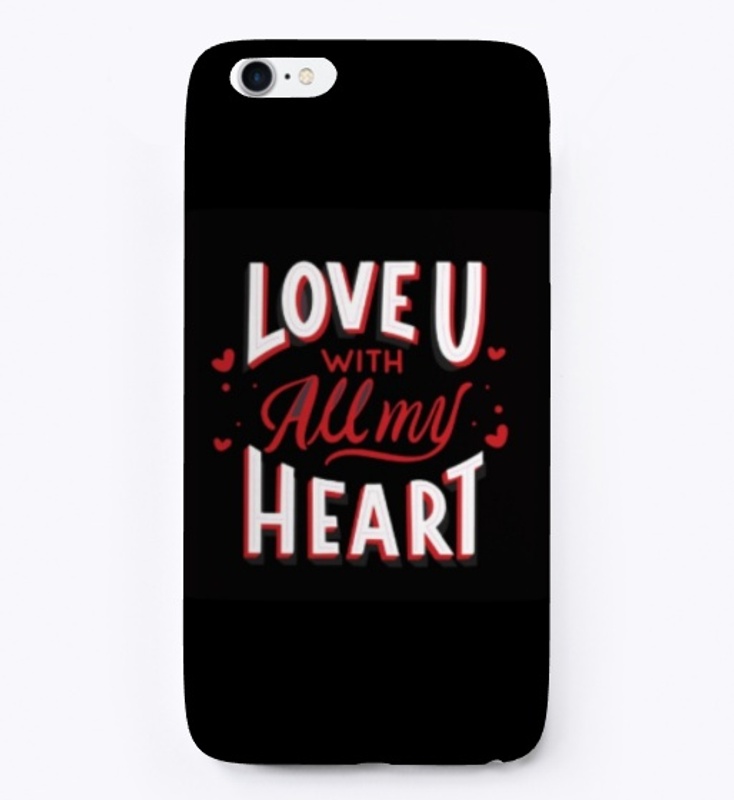 Love u with all my heart T-shirt