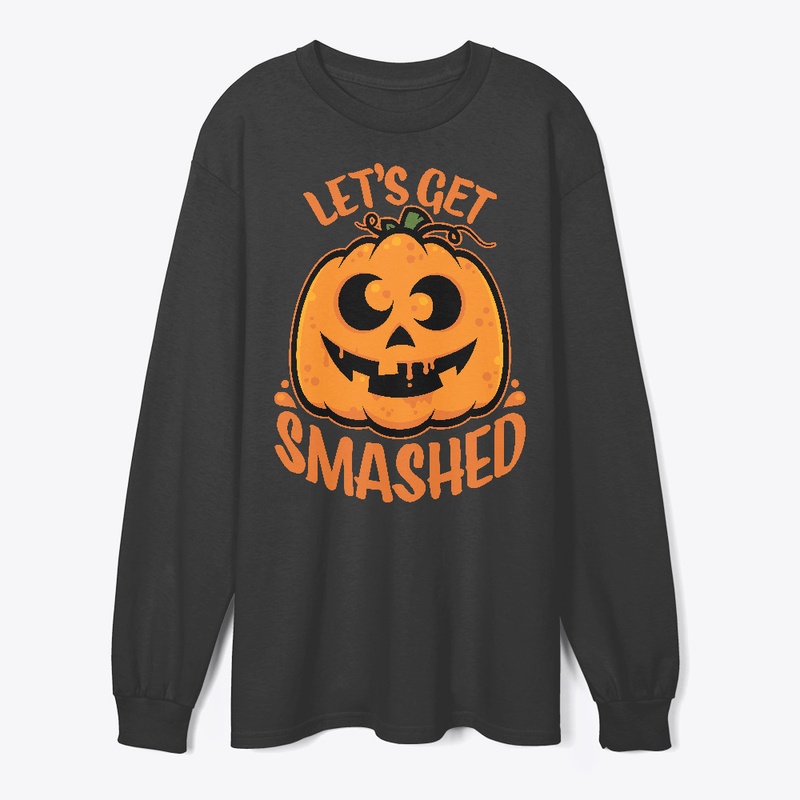 Let's Get Smashed Halloween Pumpkin