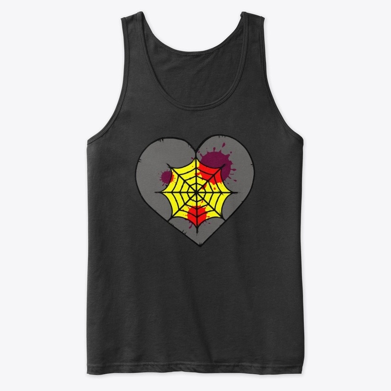 Horror Heart (Gray/Yellow)