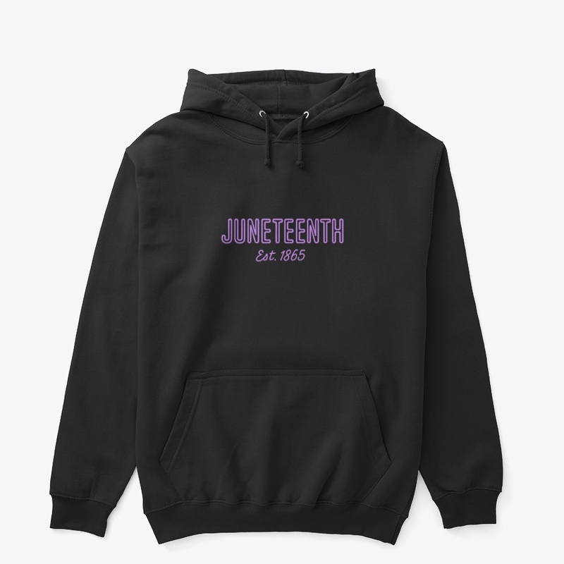 Juneteenth – Est. 1865 Neon Style
