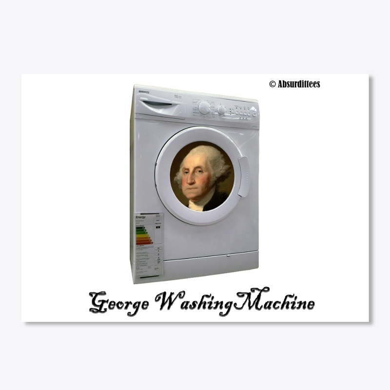 George WashingMachine Stickers