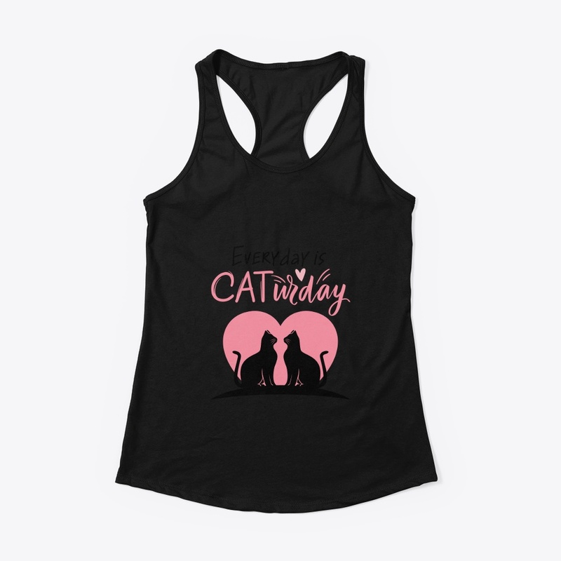 Pink Grey Illsutration Cats Lover Cute 
