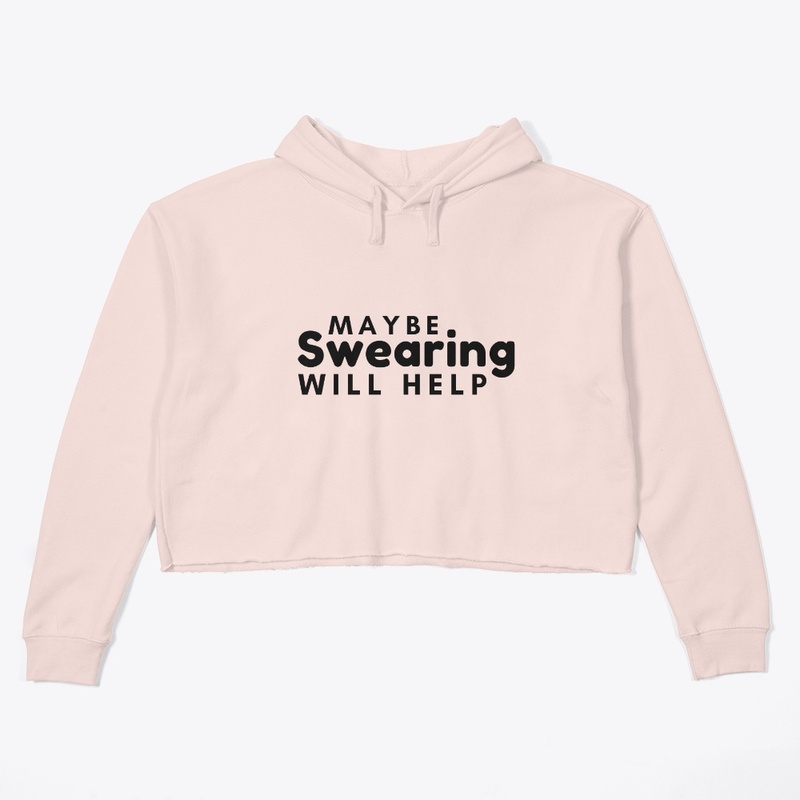 Maybe Swearing will help Black Text